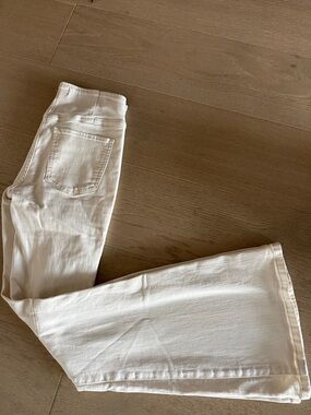 We The Free Cream Flare Jeans